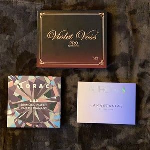 Makeup palette bundle violet voss, lorac, ABH